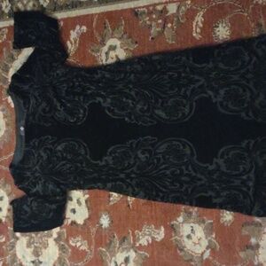 Vintage 2000s black Gothic dress